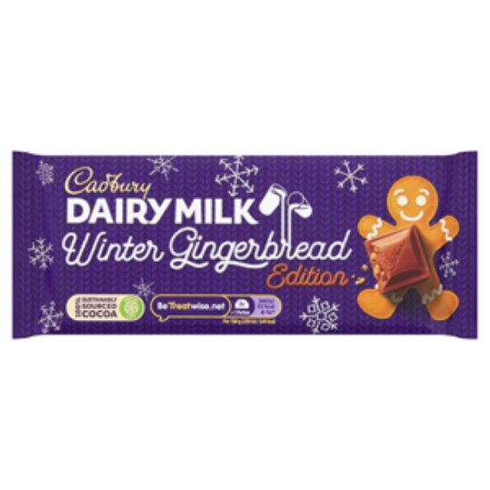 Picture of Christmas Lge DairyMilk Gingerbread120g x17